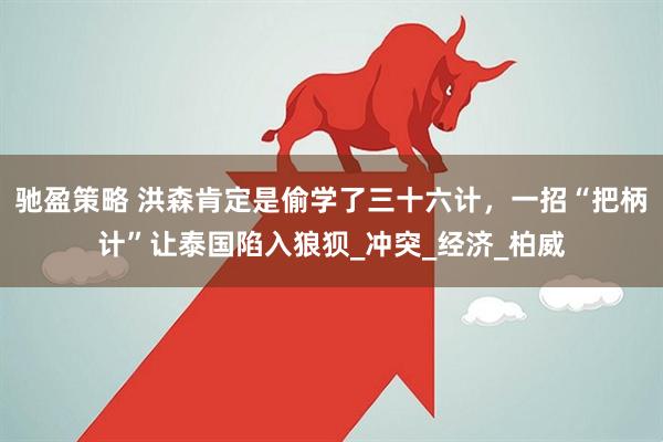 驰盈策略 洪森肯定是偷学了三十六计，一招“把柄计”让泰国陷入狼狈_冲突_经济_柏威